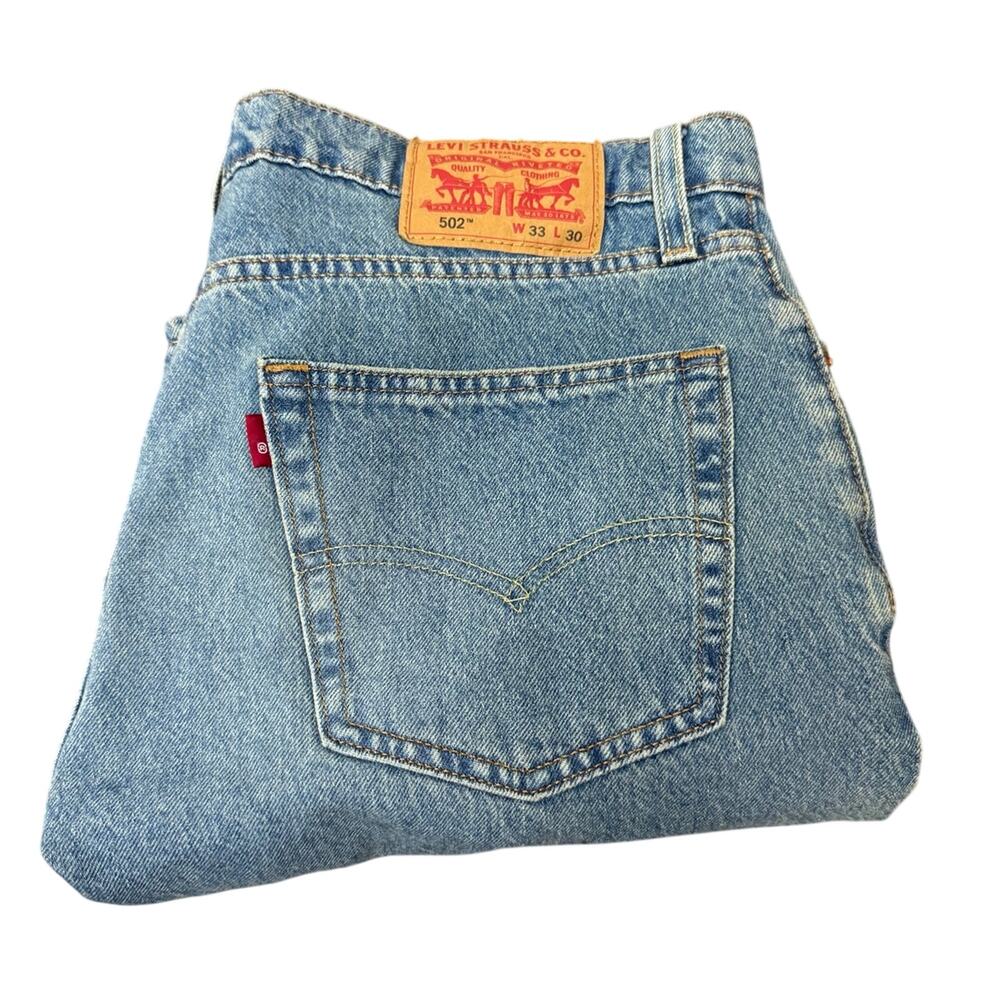 Levi’s Strauss 502 jeans men’s 33x30 - Picture 1 of 6